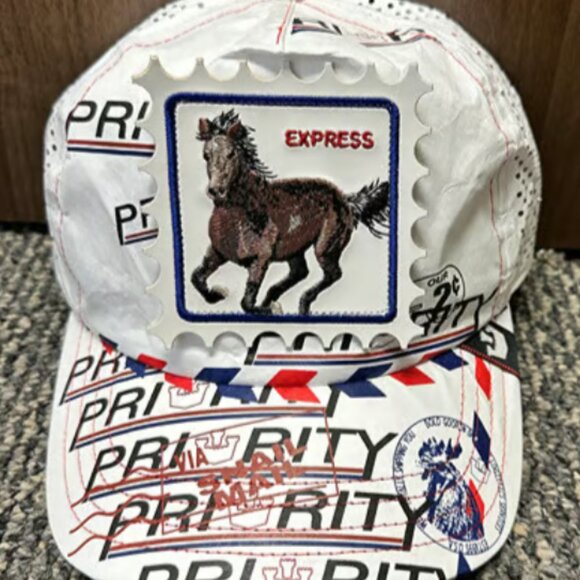 Goorin Animal Trucker Snapback Baseball Hat Cap Express Horse Mail ZIP 63839